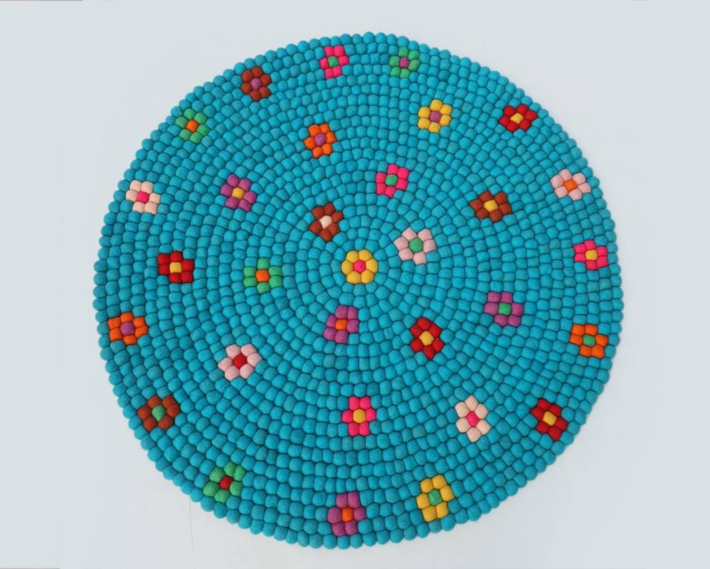 IMG_8301 Felt Ball Yoga or Multipurpose Mat - Image 1